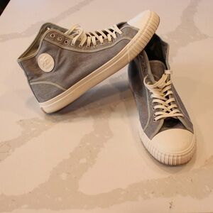 Gray PF Flyers High-Top Sneakers